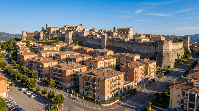 Amministratore condominio Ferentino – veduta del centro residenziale di Ferentino