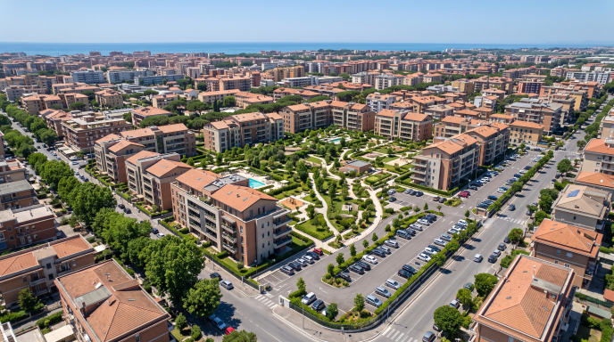 Supercondominio – complesso residenziale con più palazzine e spazi comuni condivisi